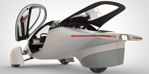 Aptera SEV beta version tested on track ahead of production later this year